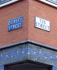 Ceramic street signs